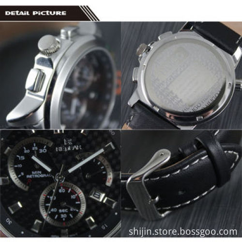 Hot-selling classical men's stainless steel watch with Japanese quartz movement, OEM is welcome